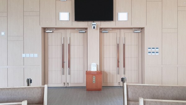 교회본당 시공 사진