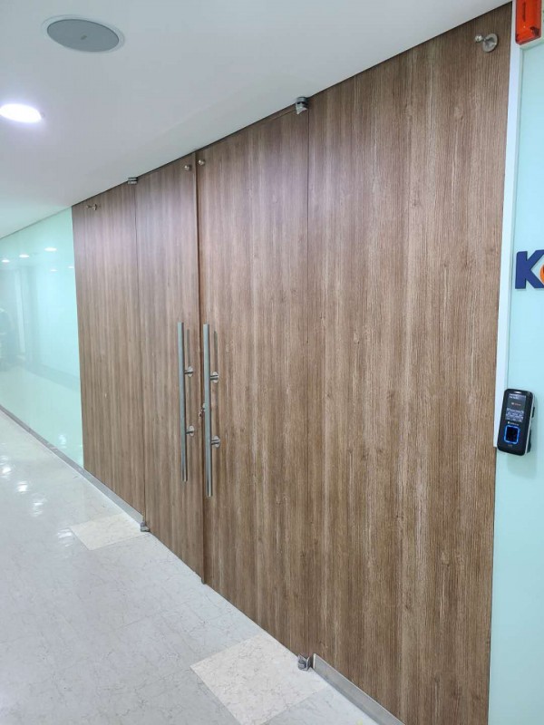 인테리어 방음문 시공 사진